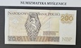 URODZINY ? 22 7 1964 r BANKNOT 200 ZŁ DB 2021 r Oryginał 