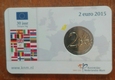 Holandia 2 Euro 30 lat Flagi Europejskiej