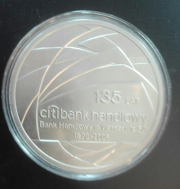 135 lat City Bank Handlowy w Warszawie 1870-2005