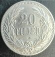 Węgry 20 Filler 1907 KB
