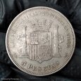 5 peset 1870, Hiszpania