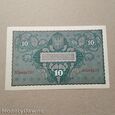 Banknot 10 marek polskich 1919 II seria DH UNC