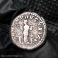 denar limesowy II - III w., Faustyna II Młodsza