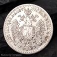 Austria, 10 krajcarów 1872, Wiedeń