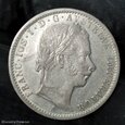 1/4 florena 1859, Franciszek Józef I, Austria