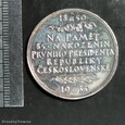 Medal Czechosłowacja Masaryk 1935 SREBRO .987