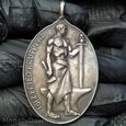 Niemcy, Medal Alfred Krupp 1912 SREBRO 990