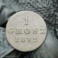 1 grosz 1812 IB, Księstwo Warszawskie