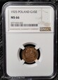 10 złotych 1925, Chrobry NGC MS66 GRADING