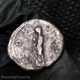 denar Hadrian 125 - 128 Rzym Pudicitia 