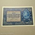 Banknot 100 marek polskich 1919 III seria C UNC