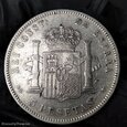 5 peset 1898, Alfons XIII, Hiszpania