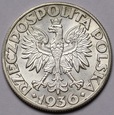 5 złotych 1936 Żaglowiec