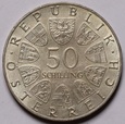 Austria 50 Szylingów 1968, 50 rocznica Republiki