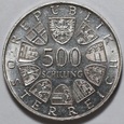 Austria, 500 Szylingów 1984