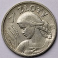 1 złoty 1925 . Żniwiarka 