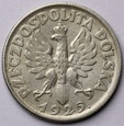 1 złoty 1925 . Żniwiarka 