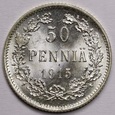 50 Pennia 1915 Mikołaj II