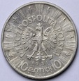 II RP, 10 złotych 1934 Piłsudski orzeł urzędowy