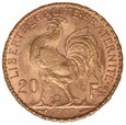 Francja 20 franków 1907