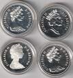 1 DOLLAR  SZTUK  4  CANADA  23,3276 SREBRA   X   4  SZTUKI = 93,3104 G