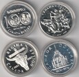 1 DOLLAR  SZTUK  4  CANADA  23,3276 SREBRA   X   4  SZTUKI = 93,3104 G