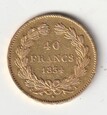 40  FRANCS  1834