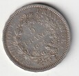 5  FRANCS 1875