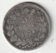 5  FRANCS 1834