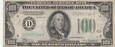 100 DOLLARS  1934