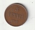 5 PENNIA  1915