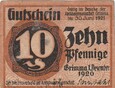 10 PFENNIG 1920