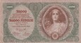 50 000 KORON  1922