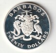 20 DOLLARS 1988  BARBADOS