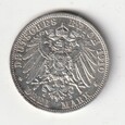 3 MARKI 1910 F  WUERTTENBERG