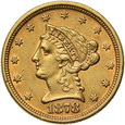 USA, 2,5 Dolara 1878 r. 