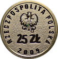 Polska, 25 złotych Solidarność 2009 r. 