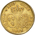 Francja, Louis d'Or 1737 r. RR!