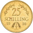 Austria, 25 Schilling 1928 r.