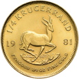 RPA, 1/4 Krugerranda 1981 r.