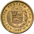 Peru, 1/5 Libra 1962 r.