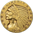 USA, 5 Dolarów 1909 r. S