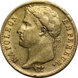 Francja, 20 franków 1811 r. A