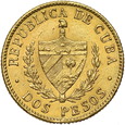 Kuba, 2 Pesos 1916 r.