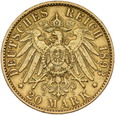 Niemcy, Hamburg 20 marek 1893 r. J