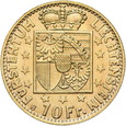 Liechtenstein, 10 Franków 1946 r.