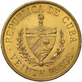 Kuba, 20 Pesos 1915 r. 