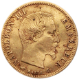 Francja, 5 franków 1857 r. A