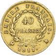 Francja, 40 Franków 1811 r. 
