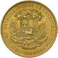 Wenezuela, 100 Bolivar 1886 r. 